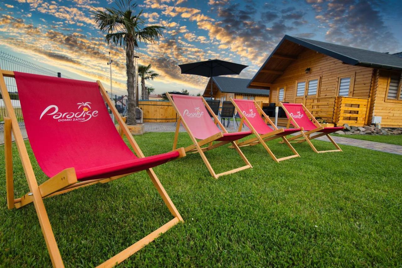 Nocleg Zator Domki Paradise Pod Palmami Exterior photo